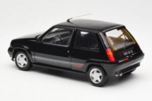 Renault Super 5 GT Turbo Phase 2 Černý Norev 1:18 185244 Kov – obrázek 7 z 8