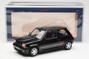 Renault Super 5 GT Turbo Phase 2 Černý Norev 1:18 185244 Kov – obrázek 8 z 8