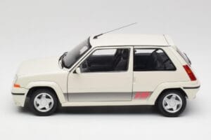 Renault Super 5 GT Turbo Phase 2 Perleťová Bílá Norev 1:18 185206 Kov – obrázek 4 z 8