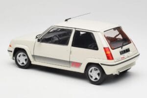 Renault Super 5 GT Turbo Phase 2 Perleťová Bílá Norev 1:18 185206 Kov – obrázek 7 z 8