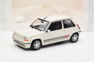 Renault Super 5 GT Turbo Phase 2 Perleťová Bílá Norev 1:18 185206 Kov – obrázek 8 z 8