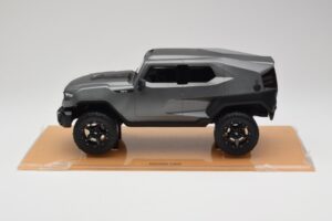 Rezvani Tank Matte Šedý DNA 1:18 DNA000009 Kov – obrázek 3 z 6