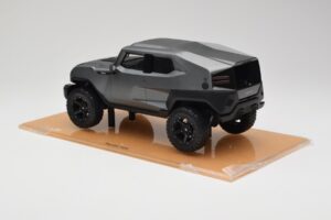 Rezvani Tank Matte Šedý DNA 1:18 DNA000009 Kov – obrázek 5 z 6