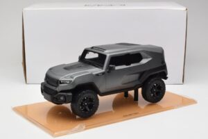 Rezvani Tank Matte Šedý DNA 1:18 DNA000009 Kov – obrázek 6 z 6