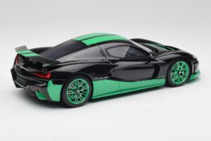 Rimac Nevera Record Monochrome Černý GT Spirit 1:18 GT916 Pryskyřice – obrázek 2 z 6