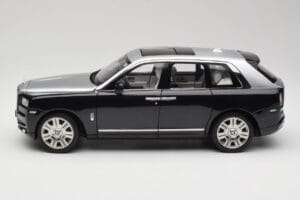 Rolls-Royce Cullinan Černý & Stříbrný OEM 1:18 ROLLS001 Kov – obrázek 4 z 8