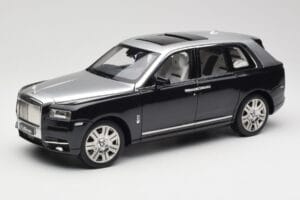 Rolls-Royce Cullinan Černý & Stříbrný OEM 1:18 ROLLS001 Kov
