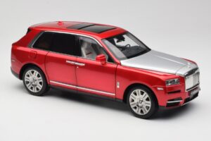 Rolls-Royce Cullinan Červený Se Shadow Wheels OEM 1:18 028-18A Kov – obrázek 6 z 8