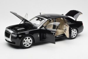 Rolls-Royce Ghost Černý & Stříbrný Kyosho 1:18 008802BKS2 Kov – obrázek 2 z 8