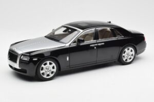 Rolls-Royce Ghost Černý & Stříbrný Kyosho 1:18 008802BKS2 Kov
