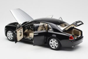 Rolls-Royce Ghost Černý & Stříbrný Kyosho 1:18 008802BKS2 Kov – obrázek 5 z 8
