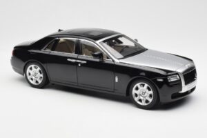 Rolls-Royce Ghost Černý & Stříbrný Kyosho 1:18 008802BKS2 Kov – obrázek 6 z 8