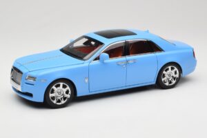 Rolls-Royce Ghost Series I Světle Modrý Kyosho 1:18 08802LB Kov