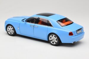 Rolls-Royce Ghost Series I Světle Modrý Kyosho 1:18 08802LB Kov – obrázek 7 z 8