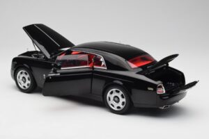 Rolls-Royce Phantom Coupe Diamond Černý Kyosho 1:18 08862DBK Kov – obrázek 5 z 8