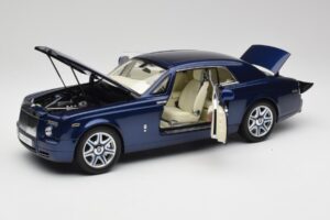 Rolls-Royce Phantom Coupe Metropolitan Modrý Kyosho 1:18 08862BLM Kov – obrázek 2 z 8
