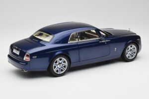 Rolls-Royce Phantom Coupe Metropolitan Modrý Kyosho 1:18 08862BLM Kov – obrázek 3 z 8