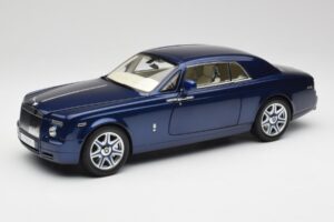 Rolls-Royce Phantom Coupe Metropolitan Modrý Kyosho 1:18 08862BLM Kov
