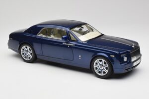 Rolls-Royce Phantom Coupe Metropolitan Modrý Kyosho 1:18 08862BLM Kov – obrázek 6 z 8