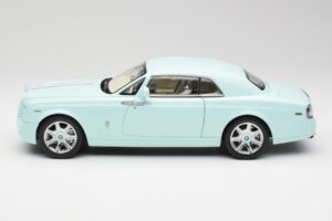 Rolls-Royce Phantom Coupe Turchese Modrý Kyosho 1:18 08862TBL Kov – obrázek 4 z 8