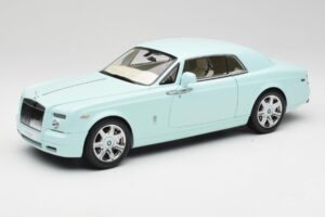 Rolls-Royce Phantom Coupe Turchese Modrý Kyosho 1:18 08862TBL Kov