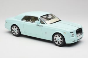Rolls-Royce Phantom Coupe Turchese Modrý Kyosho 1:18 08862TBL Kov – obrázek 6 z 8
