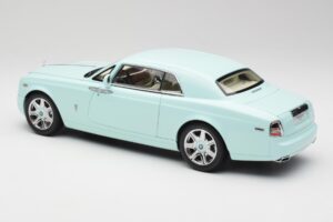 Rolls-Royce Phantom Coupe Turchese Modrý Kyosho 1:18 08862TBL Kov – obrázek 7 z 8