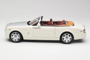 Rolls-Royce Phantom Drophead Coupe English Bílý Kyosho 1:18 08871EW2 Kov – obrázek 6 z 10