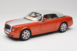 Rolls-Royce Phantom Drophead Coupe Mandarin Oranžový Kyosho 1:18 08871P Kov – obrázek 4 z 10
