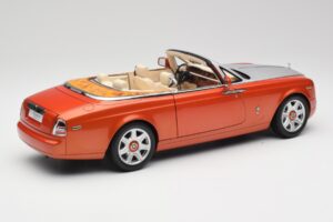 Rolls-Royce Phantom Drophead Coupe Mandarin Oranžový Kyosho 1:18 08871P Kov – obrázek 5 z 10