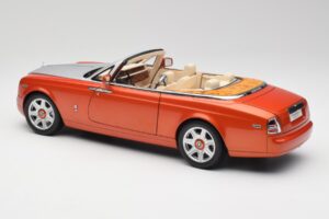 Rolls-Royce Phantom Drophead Coupe Mandarin Oranžový Kyosho 1:18 08871P Kov – obrázek 9 z 10