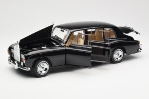 Rolls-Royce Phantom VI EWB Černý Kyosho 1:18 08905BK Kov – obrázek 2 z 8