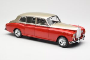 Rolls-Royce Phantom VI Červená Světle Béžová Kyosho 1:18 08905RLB Kov – obrázek 6 z 8