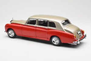 Rolls-Royce Phantom VI Červená Světle Béžová Kyosho 1:18 08905RLB Kov – obrázek 7 z 8