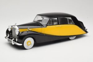 Rolls-Royce Silver Wraith Empress by Hooper Černý & Žlutý MCG 1:18 MCG18066 Kov
