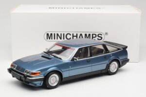 Rover Vitesse SD1 3.5 V8 Modrý Metallic Minichamps 1:18 107138400 Kov – obrázek 6 z 6