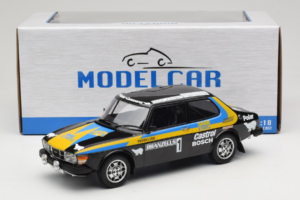 Saab 99 EMS #1 P. Eklund / B. Cederberg Rally Sweden 1977 MCG 1:18 MCG18825R Kov – obrázek 6 z 6