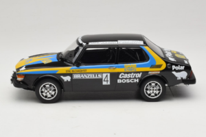 Saab 99 EMS #4 S. Blomqvist / H. Sylvan Rally Sweden Winner 1977 MCG 1:18 MCG18826R Kov – obrázek 3 z 6