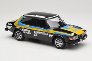 Saab 99 EMS #4 S. Blomqvist / H. Sylvan Rally Sweden Winner 1977 MCG 1:18 MCG18826R Kov – obrázek 4 z 6