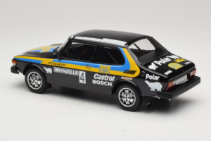 Saab 99 EMS #4 S. Blomqvist / H. Sylvan Rally Sweden Winner 1977 MCG 1:18 MCG18826R Kov – obrázek 5 z 6