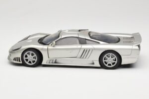 Saleen S7 Stříbrný Welly 1:18 23124646-M20 Kov – obrázek 4 z 8