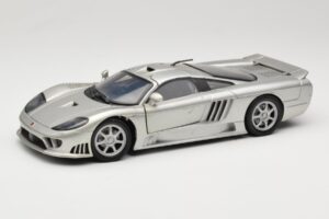 Saleen S7 Stříbrný Welly 1:18 23124646-M20 Kov
