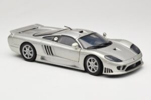 Saleen S7 Stříbrný Welly 1:18 23124646-M20 Kov – obrázek 6 z 8