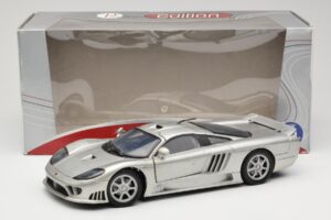 Saleen S7 Stříbrný Welly 1:18 23124646-M20 Kov – obrázek 8 z 8