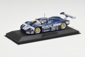 Sauber C9 #62 J. Dumfries / C. Ganassi 1987 Minichamps 1:43 SAUBER002 Kov – obrázek 2 z 4