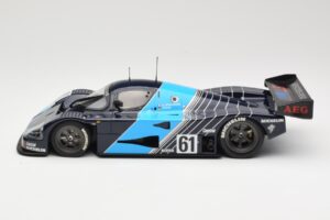 Sauber Mercedes C9 #61 Testcar 1989 Minichamps 1:18 155893500 Kov – obrázek 3 z 6