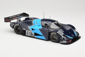 Sauber Mercedes C9 #61 Testcar 1989 Minichamps 1:18 155893500 Kov – obrázek 4 z 6