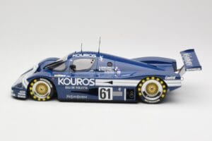Sauber Mercedes C9 Kouros Racing #61 M. Thackwell / H. Pescarolo 24 Hours of Le Mans 1987 Minichamps 1:18 155873561 Kov – obrázek 3 z 6