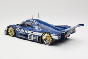 Sauber Mercedes C9 Kouros Racing #61 M. Thackwell / H. Pescarolo 24 Hours of Le Mans 1987 Minichamps 1:18 155873561 Kov – obrázek 5 z 6