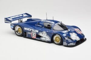 Sauber Mercedes C9 Michelin #61 J-L. Schlesser Winner ADAC Supersprint 1987 Minichamps 1:18 155873581 Kov – obrázek 4 z 6
